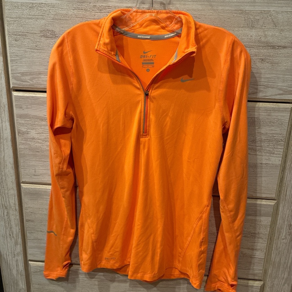 Nike Bright Orange Running Top